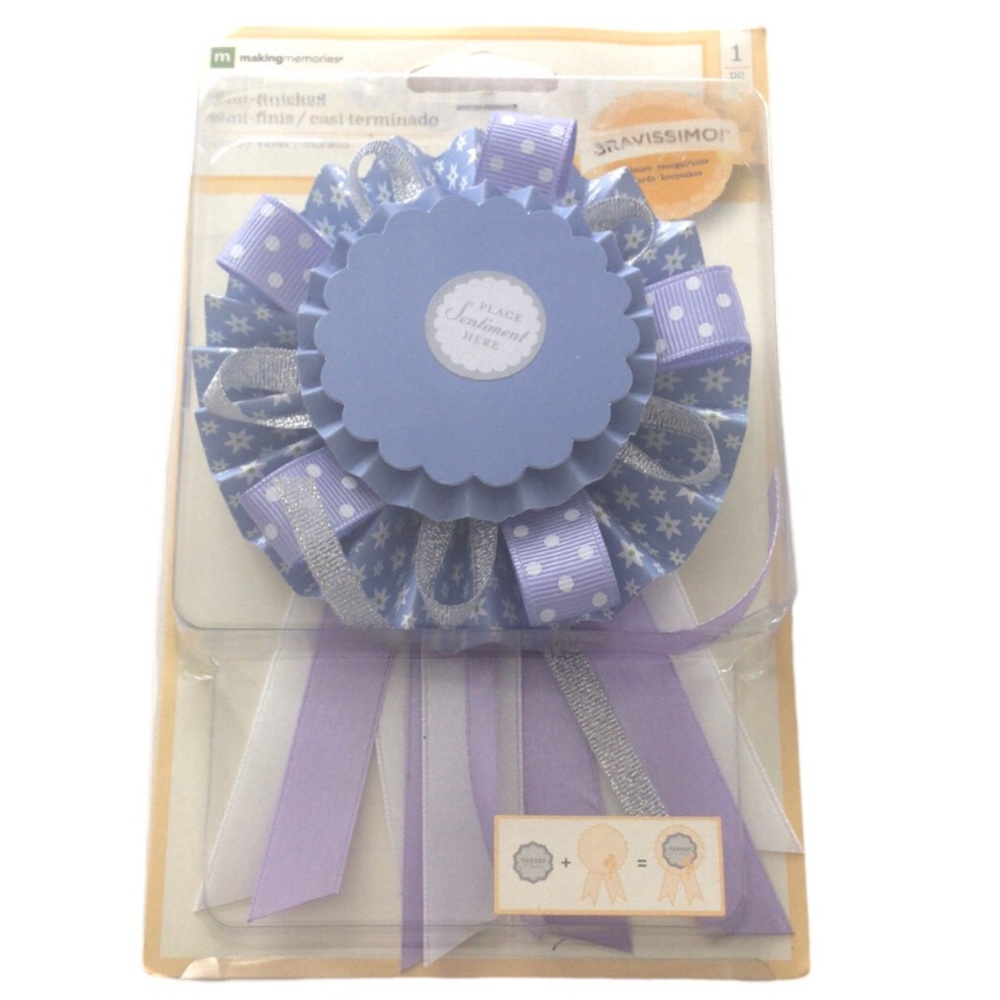 🌻4/$20 Making Memories Recognition Award Badge Craft Kit New